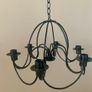 Candelabra - black metal Image 2