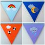 Eco-Friendly Personalised Cotton Bunting Made to Order Image 6