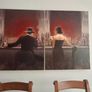 Evening Lounge Canvas by Brent Lynch Art Image 2