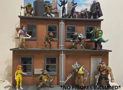NECA Street Scene Action Figure Display Diorama New & Sealed