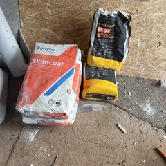 skimcoat and tile adhesive