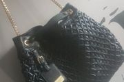Armani Black Golden Chain Bag