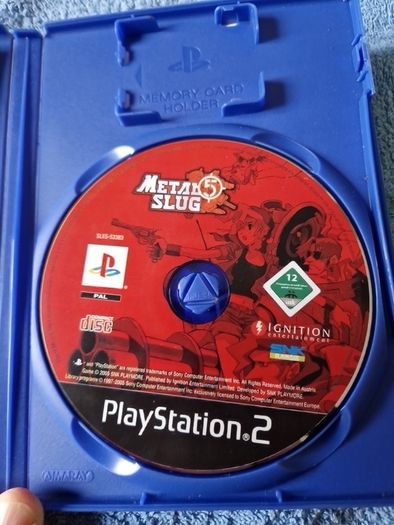 Metal Slug 5 PlayStation2 Ps2 Games Original