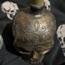 skull poison Halloween decoration size 22/15 cm Image 2