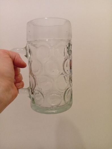 Original Erdinger Weissbrau 1litre Beer Glasses