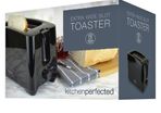 Kitchen Perfected Black Toasters With Crumb Trays Two Slice Galway City Only