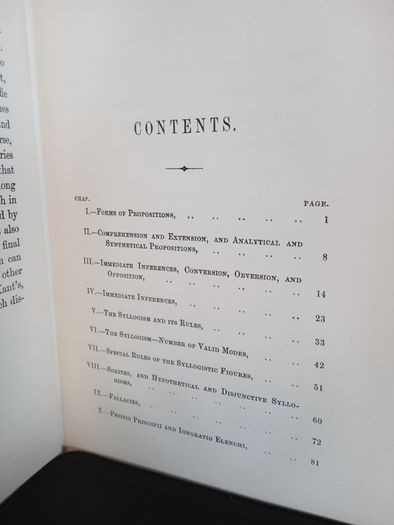 An Introduction to Logic by William Henry Stanley Monck (HQ850)
