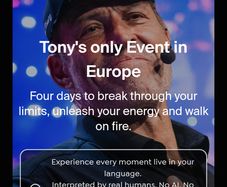 Tony Robbins unleash the power within Cologne