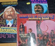 James Last  dancing collection of 3 lp vinyls