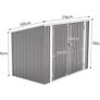 NEW Outdoor Lockable Bike Shed Bicycle Tool Storage Shelter Image 3