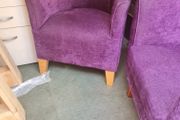 2 x matching tub chairs