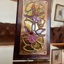 Retro Celtic Art Copper Wall Plaque Eddie O'Neill Handwrought Mural Fuchsia Flower Image 8