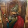 Macfarlane Lang Biscuit Tin Rembrandt 'The Young Warrior' 1936 Image 5