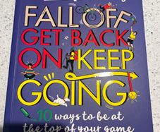 Fall Off, Get Back On, Keep Going - by Clare Balding