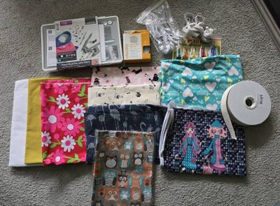 sewing fabrics and accessories