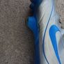 Football Boots Nike Mecurial Vapor II Sliver/Blue (2004) Size 8.5UK SG Image 3