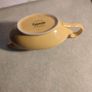 Vintage 1990,s RAYWARE SIENA Italian yellow LARGE Gravy Boat Europe used. Image 8