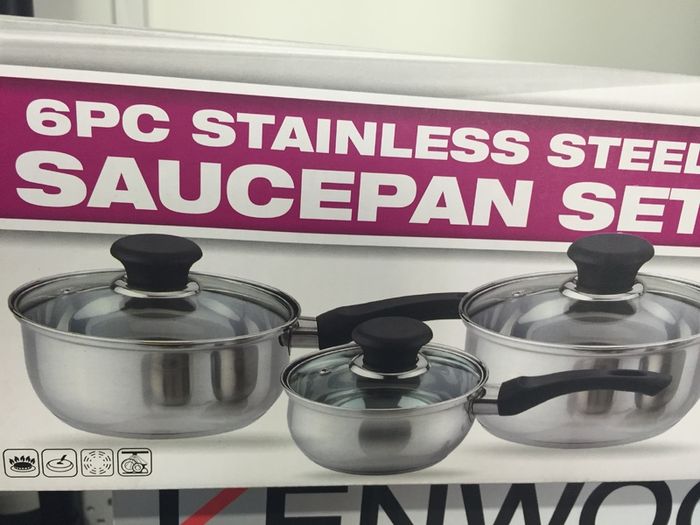 Stainless Steel Pot Pots Set of 3