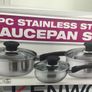 Stainless Steel Pot Pots Set of 3 Image 3