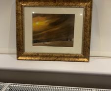 Framed original watercolour painting