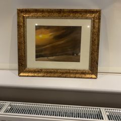 Framed original watercolour painting