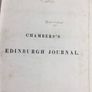 Rare antique Chambers Edinburgh journal 1838 Vol VI Image 3