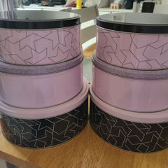 6 cake tins