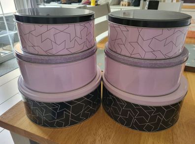 6 cake tins