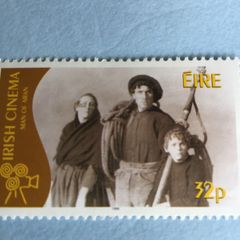 Irish stamp - Irish Cinema - Man of Aran