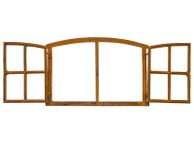 main image for ad Antique-Style Cast Iron Barn Window