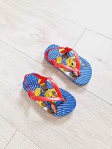 Paw Patrol Flip Flops - Size 23/24