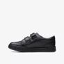 Clarks Boys Black Leather School Shoes Size UK 11.5 F EUR 29.5 Image 10