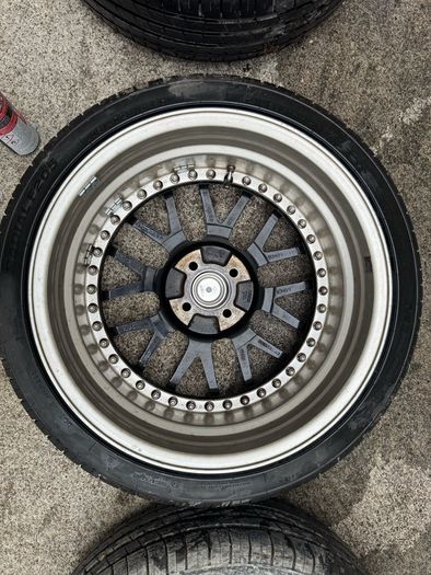 18 inch SSR Professor MS1 split wheels.