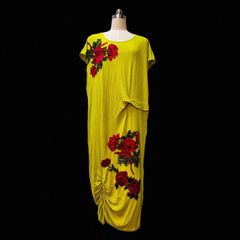 Designer Sample Dress Modal Cotton Blend
