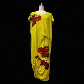 Designer Sample Dress Modal Cotton Blend