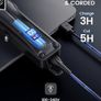 Hair Clippers for Men - Cordless Professional Barber Clipper Hair Cutting Kit with 15 Guide Combs for Haircut, Trimming & Grooming Image 4