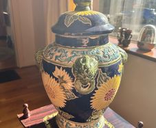 Ornate urn