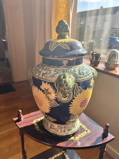 Ornate urn