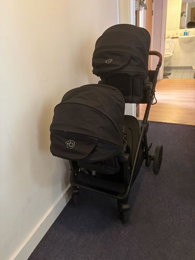 ickle bubba virgo twin 18 piece travel system