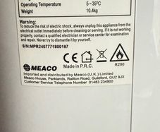 MeacoDry ABC 12L Dehumidifier