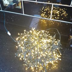Warm white Christmas lights