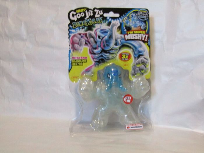 Heroes of Goo Jit Zu Dino X-Ray Ultra Rare Smashadon Ultra Rare Figure Brand New Sealed Rare Hard To Find