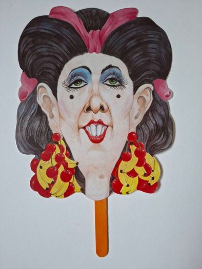 Halloween Hand Held Masks (Laminated)