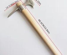 Small Stainless Steel Pick Axe (new).