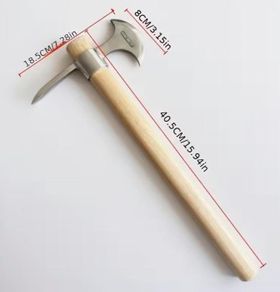 Small Stainless Steel Pick Axe (new).