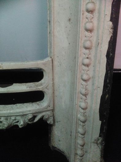 Victorian cast iron fireplace insert