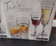 Brand new luminarc glasses