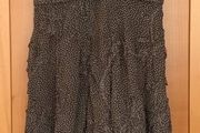 Ladies Brown Polka Dot Petite Dress by John Richard