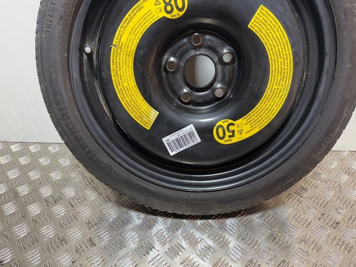 2016 Volkswagen Golf Mk7 Spare Wheel T125/70/r18 Size