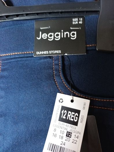 Dunnes Stores Jeggins.  S. 12R.    B.N.W.T. .